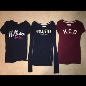 Hollister t-shirts